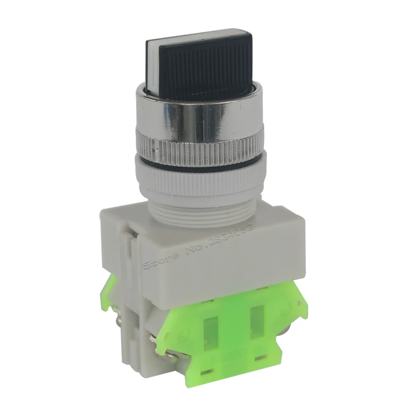 22 мм моментальный Переключатель кнопочный переключатель 2NO самосброс пружинный