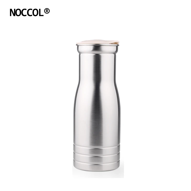 NOCCOL 1000 мл бутылка для воды из нержавеющей стали путешествий на открытом воздухе