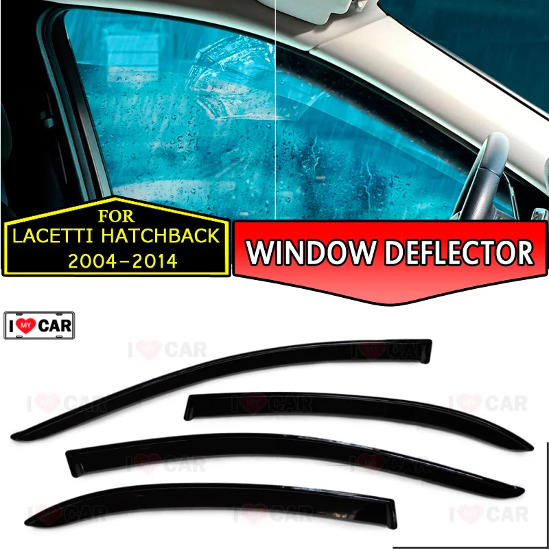 Оконный ДЕФЛЕКТОР ДЛЯ Chevrolet Lacetti 2004-2014 хэтчбек автомобильный оконный дефлектор