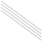 Uxcell 4 шт. 356 мм x 250 мм прозрачный Твердый акриловый круглый стержень ПММА 8 мм x 8 мм x 250 мм квадратный стержень для дома прочный