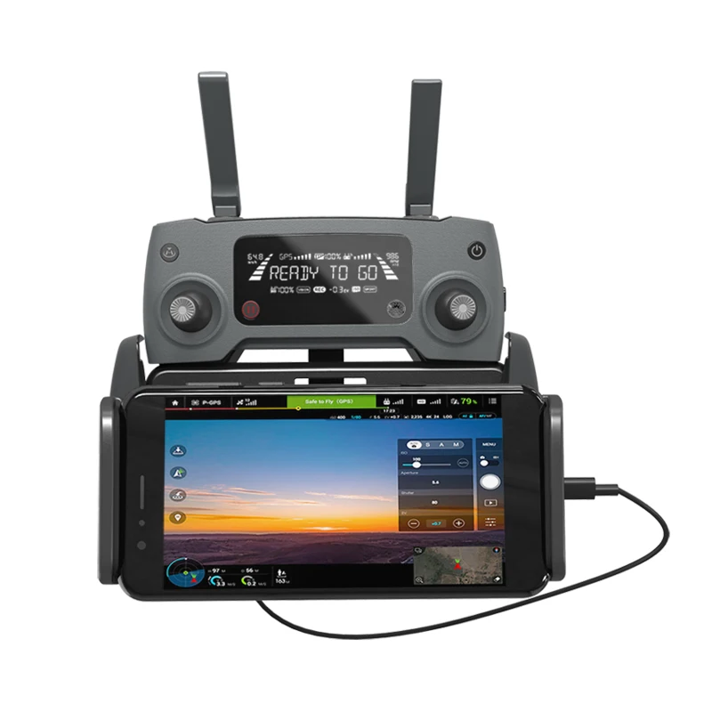 PGYTECH Mavic Air 2 Pro Zoom дистанционное управление 7 10 держатель планшета с плоским