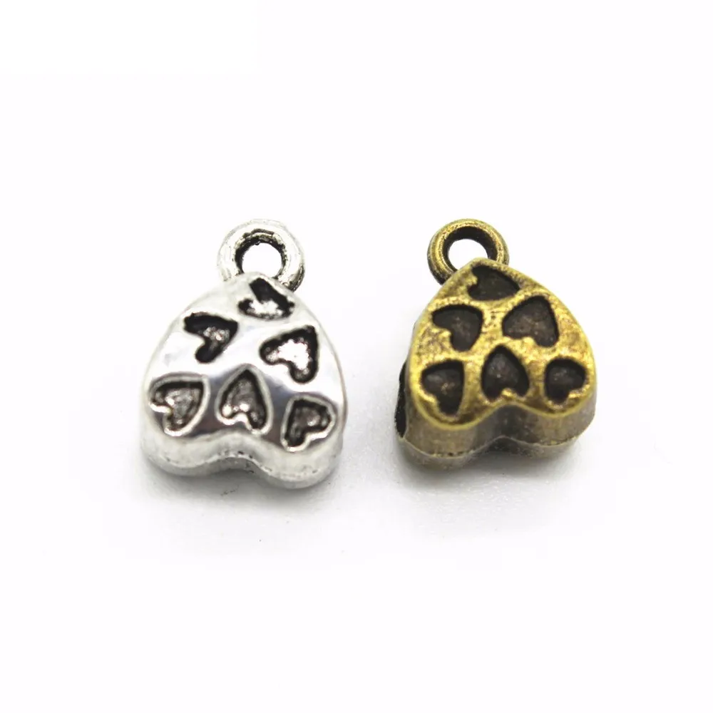 100 шт. бусины из цинкового сплава 11 х9х7 мм