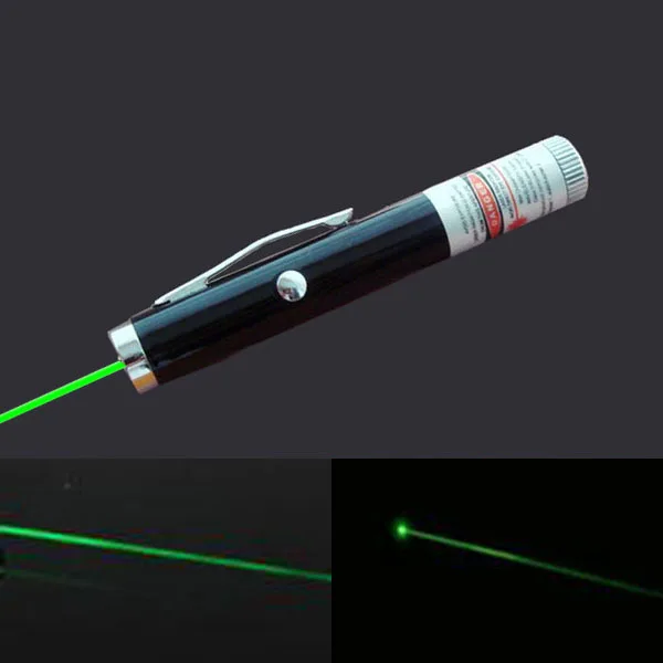 

Зеленая лазерная указка, 5 мВт, высокая мощность, 532 нм, в форме ручки, яркий одноточечный зеленый лазер