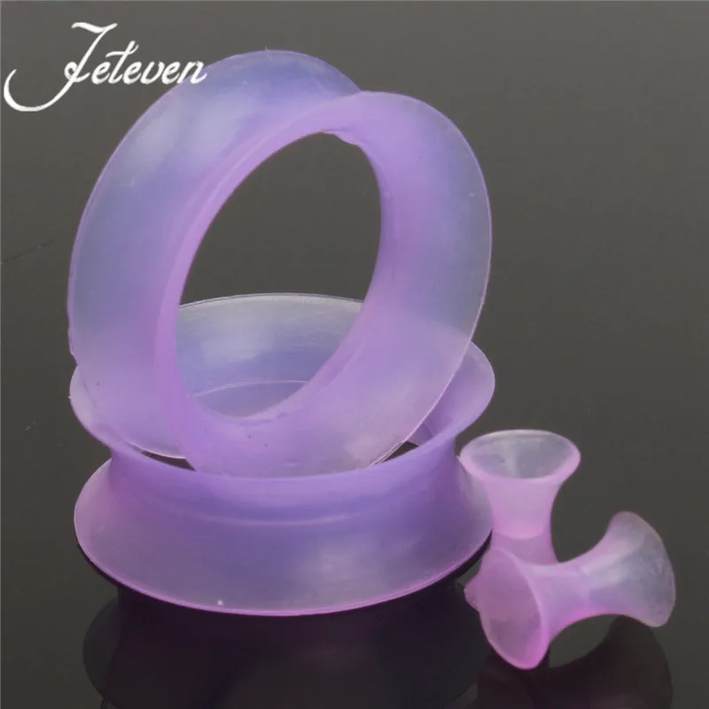 22 шт. набор для растяжки ушных туннелей и пробок из мягкого силикона расширители