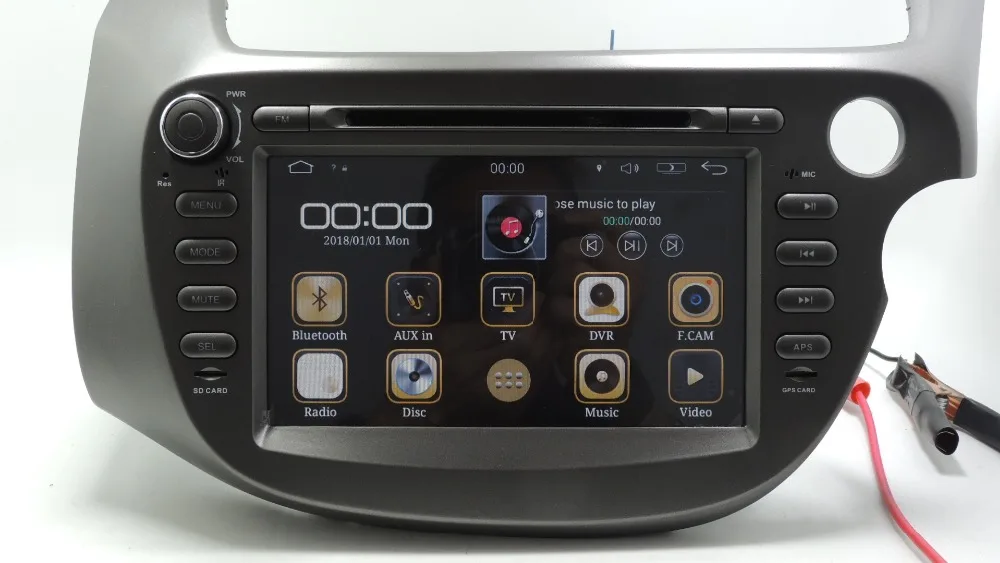 &quotYOKOTRON&quot 8 &quotTFT 2 Din Android 1 автомобильный Радио DVD погрузчик + 16 ГБ для Honda Fit Jazz 2008 2009