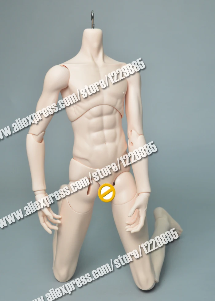 HeHe BJD 1/3 тело для мускулистного мальчика (только без головы) с высотой головы 65