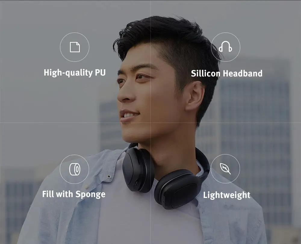 XIAOMI TDLYEJ01JY Складные bluetooth Наушники Накладные наушники с 40 мм драйвером apt-X без