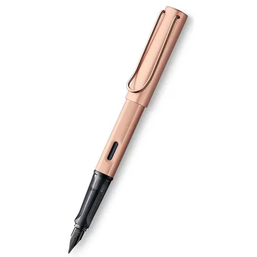 76-m Оригинальная алюминиевая авторучка Lamy Lx, современный инструмент для письма, изысканный с драгоценным металлом, металлическим зажимом, стальным наконечником - Цвет: 76-m