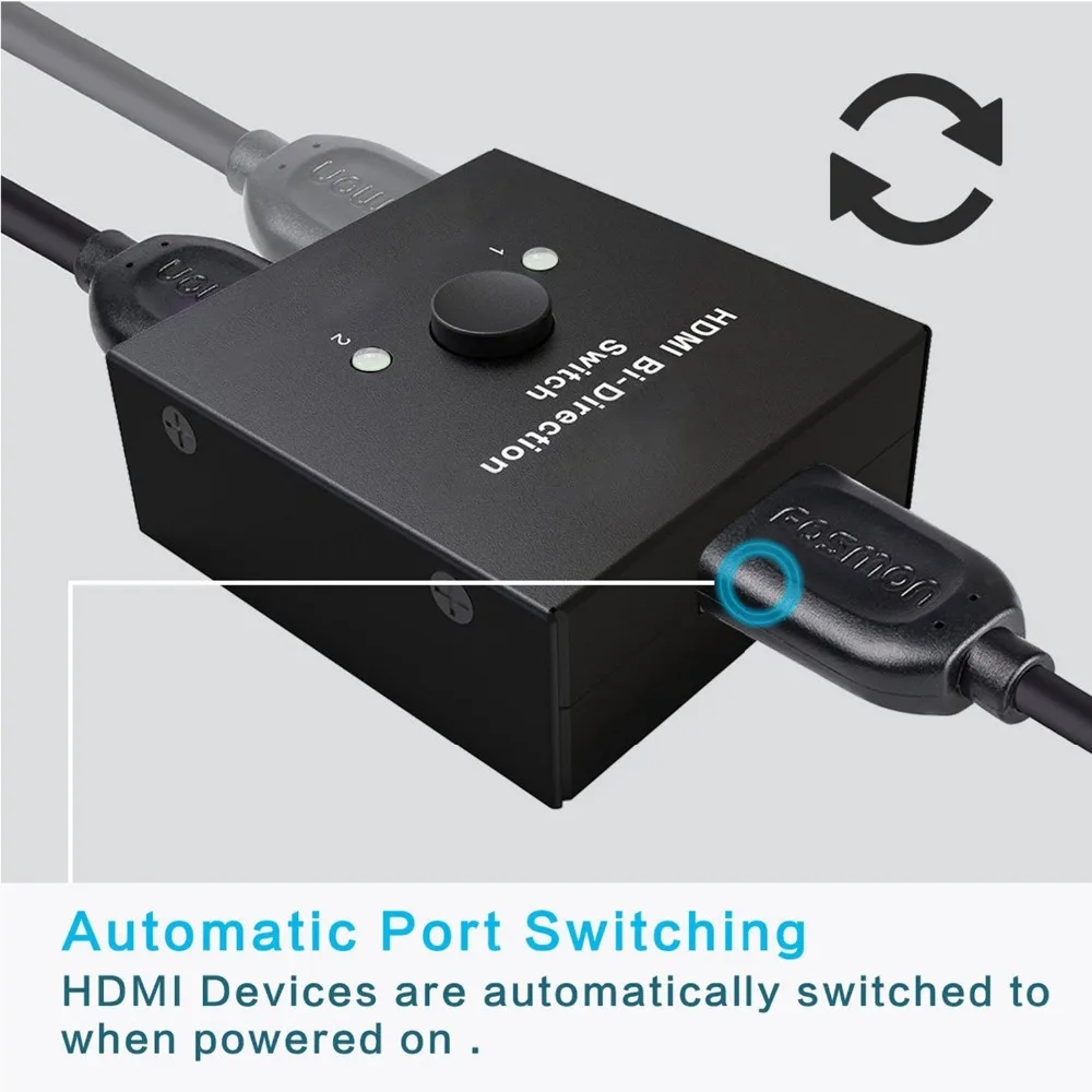 Переходник HDMI разветвитель мини переключатель двунаправленный вход высокое