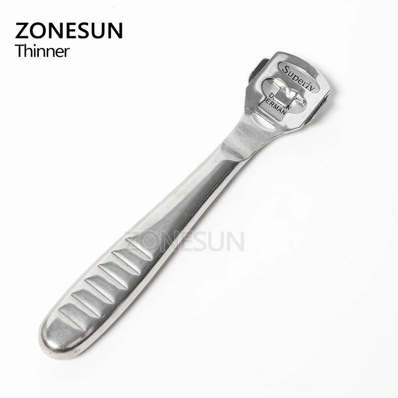 Нож ZONESUN из кожи инструмент для вырезания тонких ножей безопасный нож резки