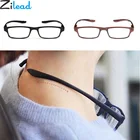 Удобные сверхлегкие очки для чтения Zilead, подвесные, эластичные, для женщин и мужчин, защита от усталости, HD, Пресбиопия + 1,0, + 1,5, + 2,0, + 2,5, + 3,0, + 3,5, + 4,0