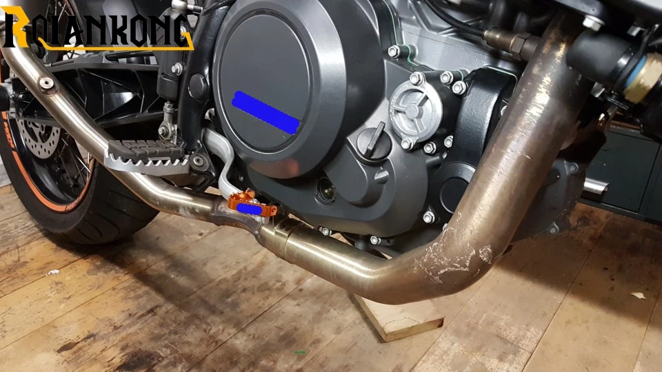 Алюминиевая задняя педаль тормоза для мотоцикла CNC ступенчатые наконечники 125 200