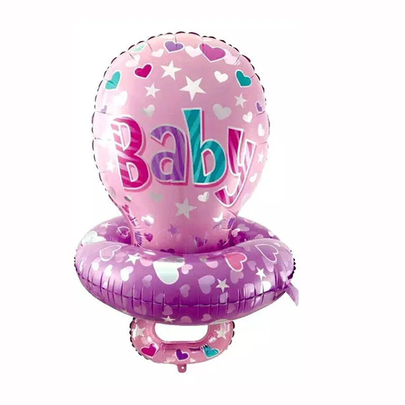 88*55 см Baby shower ниппель воздушный шар фольги шарики, День подарков будущей матери вечерние Декоративные Шары Поставки Дети День Рождения вечерние игрушки подарок - Цвет: pink