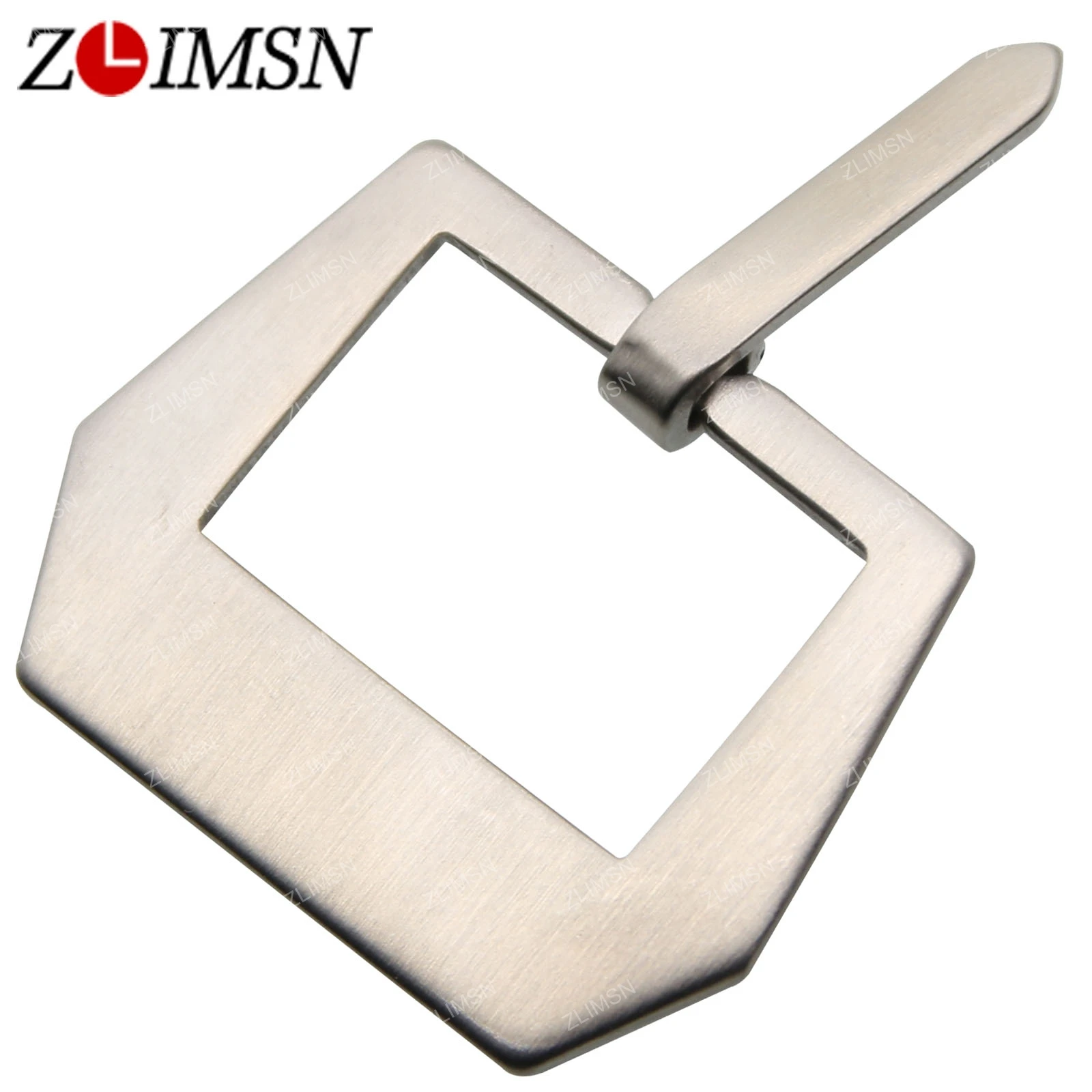ZLIMSN Metal Buckle for Watchband Stainless Steel Brushed Buckles 20 22mm Men Watches Accessories Fivela Relogio Masculino | Наручные