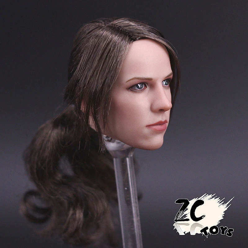 ZCtoys 1/6 весы аксессуары Снайпер Цзинцзин тихий длинные волосы версия головы