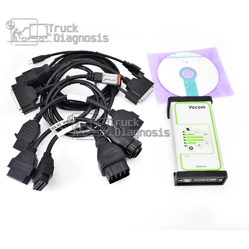 

Для Volvo Vocom 88890300 для Volvo renault UD Mack, диагностический инструмент для грузовика volvo vcads 88890300 Vocom интерфейс