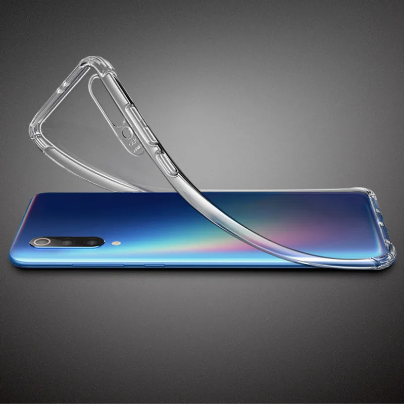Сверхпрозрачная подушка безопасности для Google Pixel 3 2 1 XL Lite Ударопрочный Мягкий