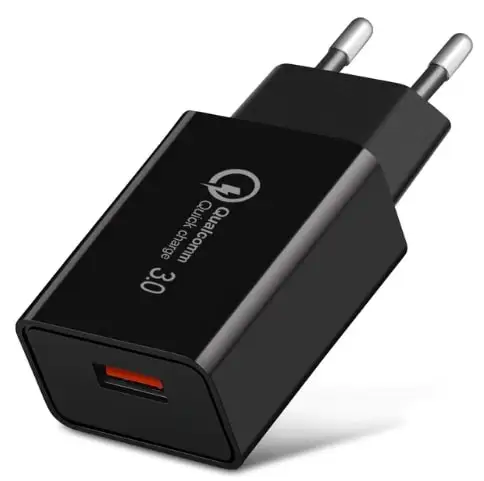 18 Вт USB зарядное устройство EU Wall Quick Charge 3 0 быстрое QC3.0 QC2.0 адаптер для iPhone X 7 samsung Xiaomi