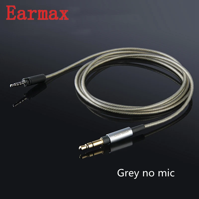 Earmax кабель для наушников Sennheiser MOMENTUM OFC Посеребренная проволока Core Hi Fi аудио 1 2 м 3 5