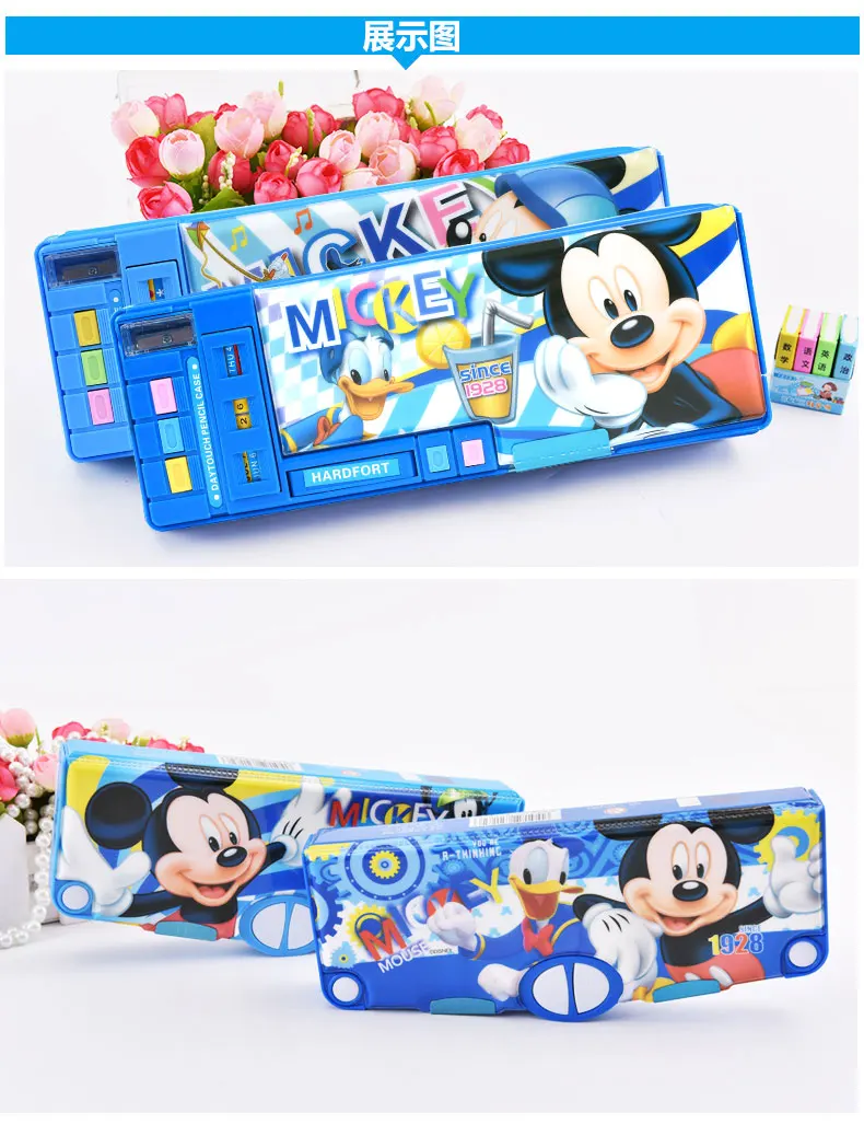 Тест только не продают Марка Disney ученик пенал Микки мальчик многофункциональный