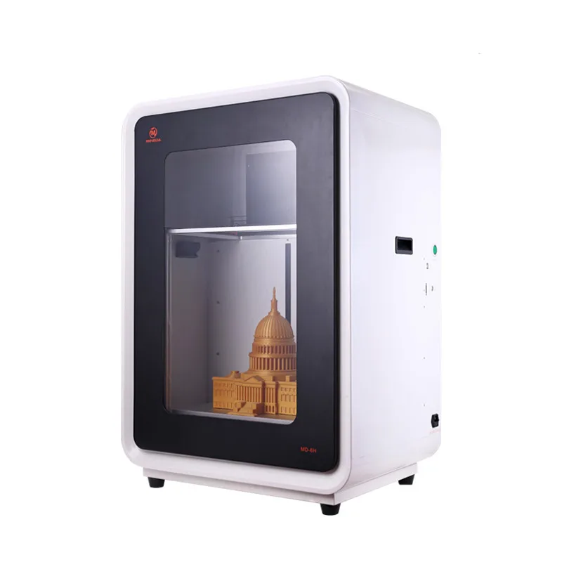 Полностью закрытый промышленный 3D-принтер с металлической рамой 40*30*50 см MINGDA MD-6H