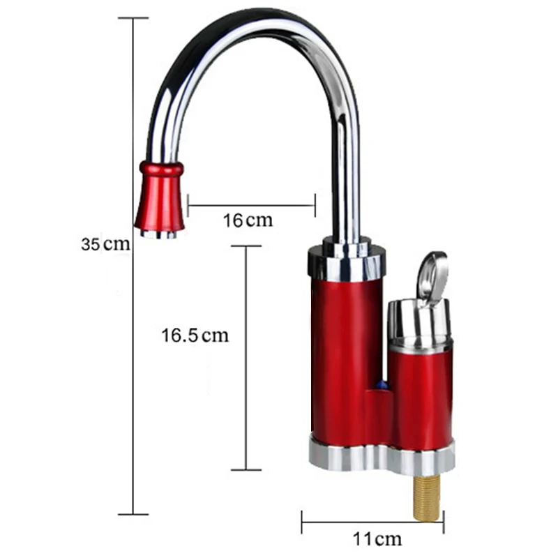

GWAI 3 Second Instant Heating Faucet Fast Heating Water Heater KY-6DL-3XH
