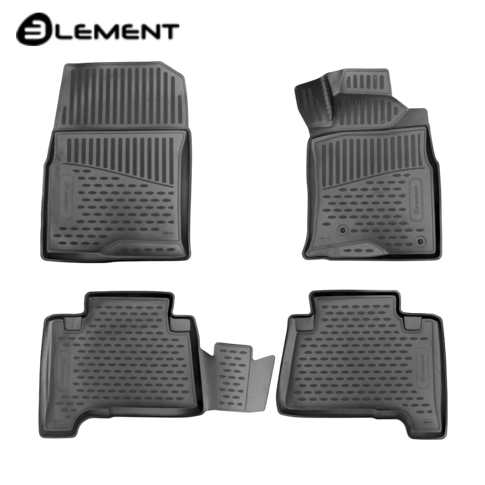Для Toyota Hilux Surf 2002-2009 Коврики 3D в салон 4 шт./компл. полиуретан Element ELEMENT3D48154210 |