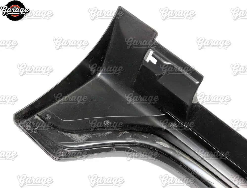 Боковые юбки чехол для Mazda 3 2003 2008 порогов дверей ABS пластиковые колодки комплект