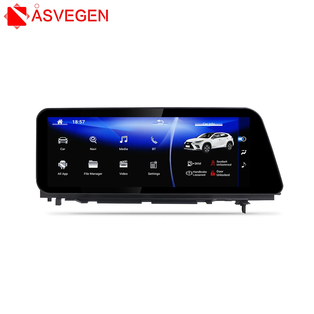 Автомобильная Мультимедийная стереосистема головное устройство 12 3 дюйма Android 9 0