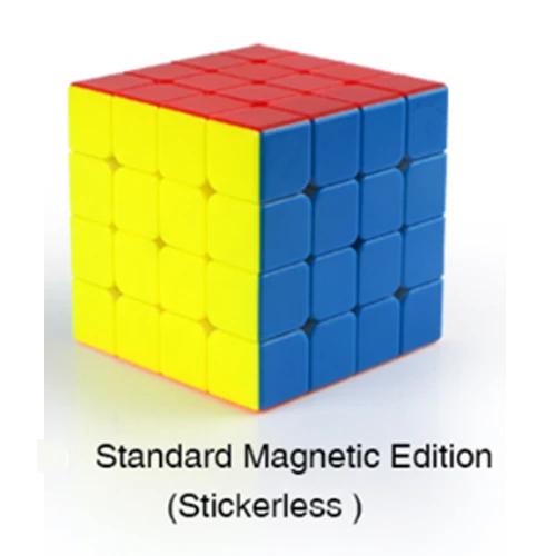 Standard stickerless Valk 4 Valk4 M куб 4x4 60 мм магнитный скоростной Магнитный куб MoFangGe QiYi конкурсные Кубики Игрушки WCA головоломка волшебный куб на магнитах - Цвет: Standard stickerless