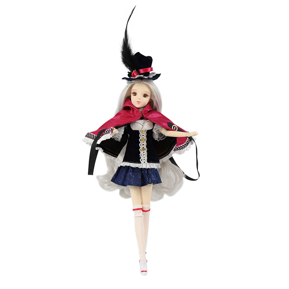 THE MAGICIAN 1/6 BJD кукла MMgirl кукла Таро С наряд элегантное платье обувь шляпа макияж 30 см Модная Кукла подарок для девочки - Цвет: THE MAGICIAN