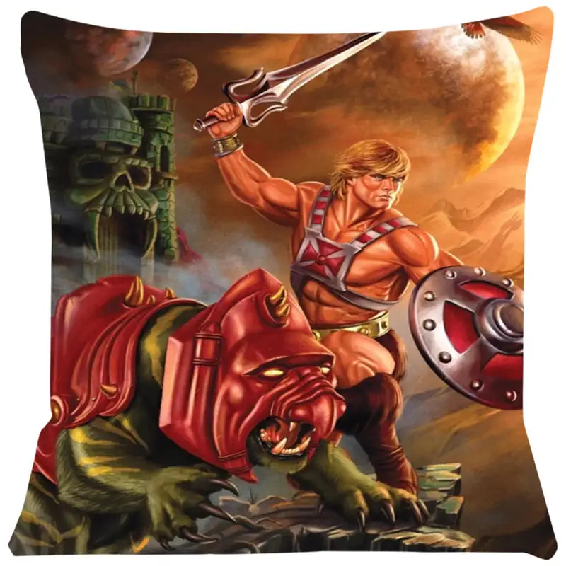 Фото New Cushion Cover He Man Willie Pillow Case Chair cushion Home Decorative Throw 45x45 Pillow Cover Car SJ-065 №5