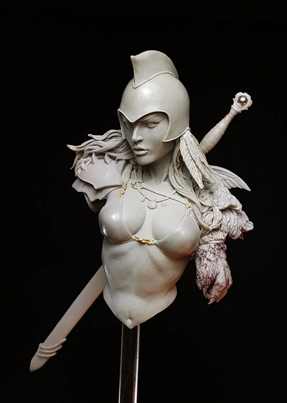 [Loong Way Miniatures] Joapala Studio Aeringunr Бюст Смола миниатюрная | Игрушки и хобби