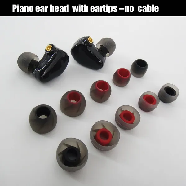 Tennmak MMCX Bluetooth беспроводной Detchable кабель для наушников Поддержка AptX для Tennmak PRO PIANO Shure SE215 SE535 SE846 UE900 - Цвет: only PIANO black hea