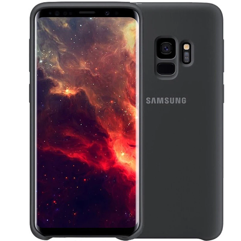 Силиконовый чехол S9 S 9 Plus для Samsung оригинальная облегающая задняя крышка 360