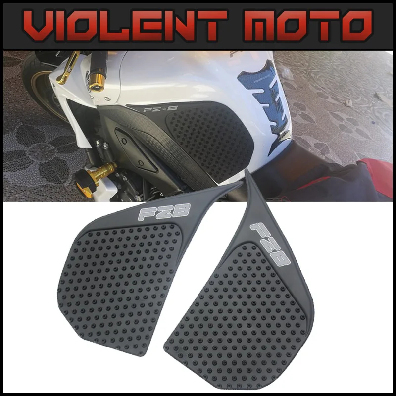 

For Yamaha FZ800 FZ-8N FZ8 N/S FZ8N 2010-2014 2015 Protector Anti slip Tank Pad Sticker Gas Knee Grip Traction Side 3M Decal