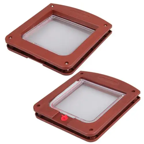 Кошка ворота шлюз с замком 4 типа закрытия кошка собака щенок ПЭТ откидной Экран