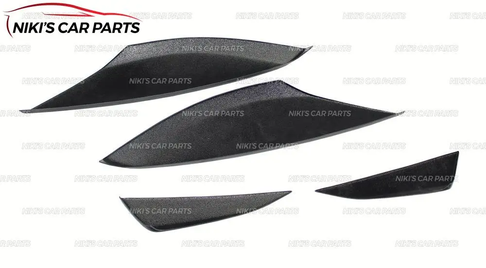 Брови на фары для Renault Sandero/Stepway 2009-2013 ABS пластиковые реснички ресницы формовочные украшения автомобиля Стайлинг тюнинг