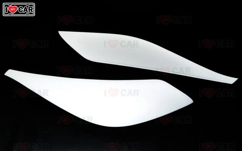 Для Toyota Vitz NSP130 2010-2014 брови фары веки Стайлинг автомобиля отделка наклейки крышка