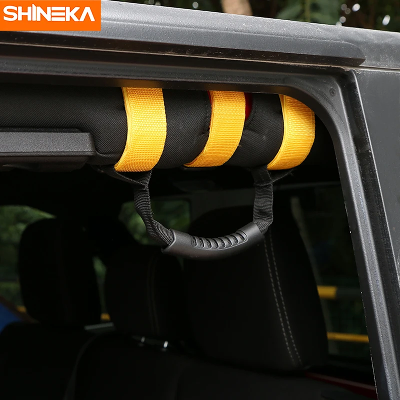 SHINEKA рулон поручни 4x4WD рулон бар крепление боковой поручень полоса для Jeep Wrangler CJ TJ JK JKU JL