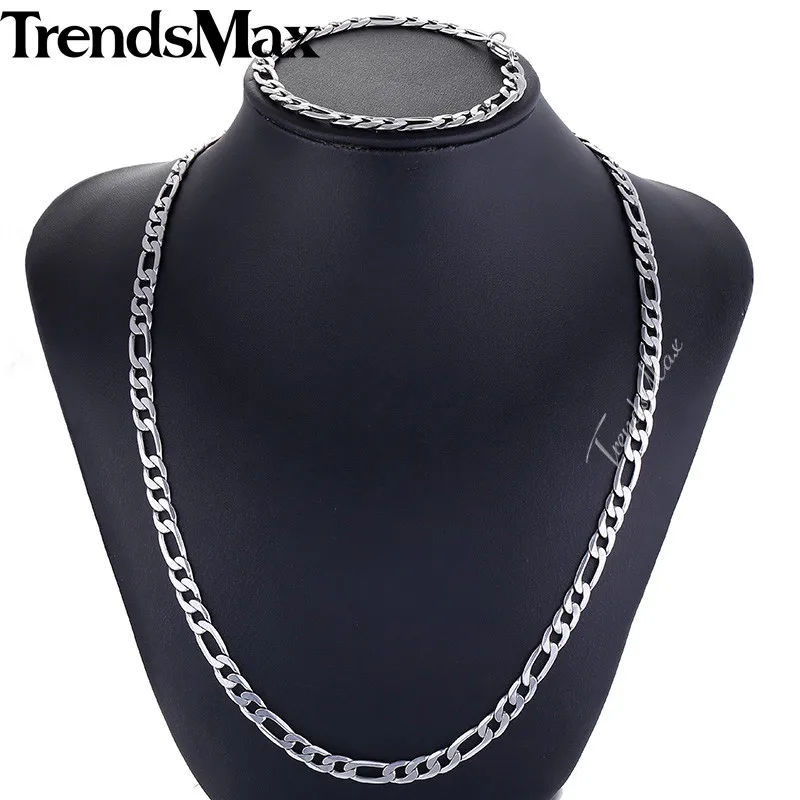 Комплект ювелирных изделий из колье и браслета 6 мм | Украшения аксессуары