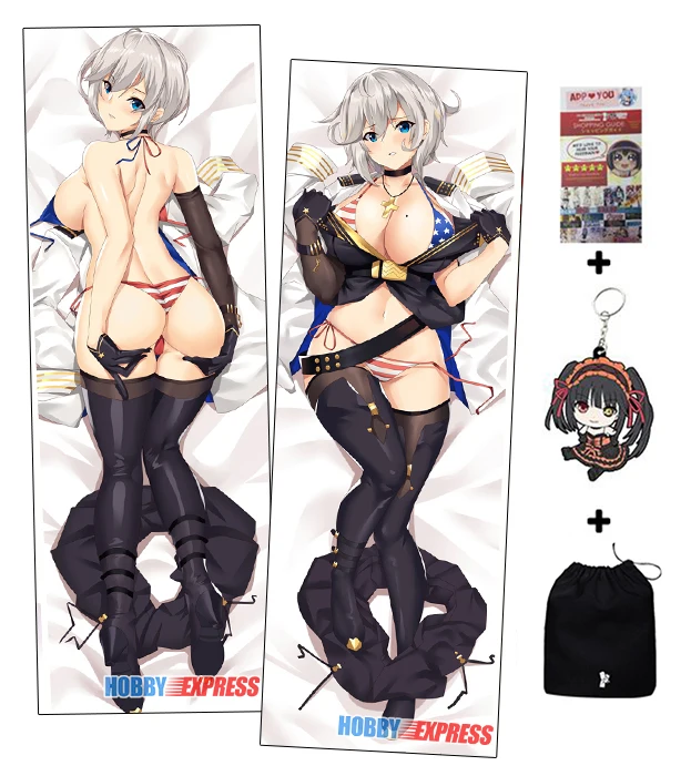 Хобби Express Azur Lane Dakimakura японский отаку Waifu обниматься тела Чехол ADP93066|Наволочка| |