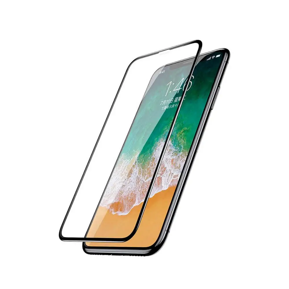 Защитное стекло для iphone 6 Plus SE2 6s 7 8 plus X XR XS MAX 11 Pro Max белый черный + Полное