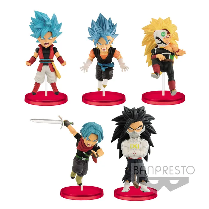 Оригинальный Banpresto Dragon ball Супер Герои Коллекционная фигура мира Vol.4 WCF Cumber Burdock