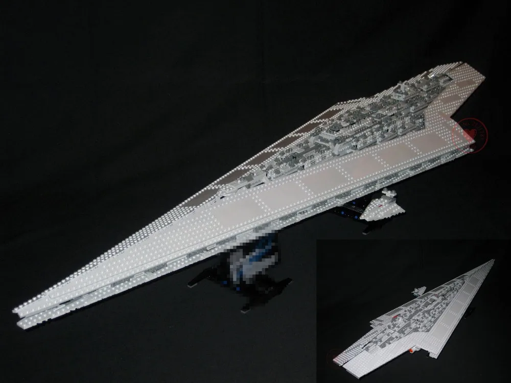 Новая звезда 3208 шт. игрушка войны Execytor супер Звездный Разрушитель модель здания