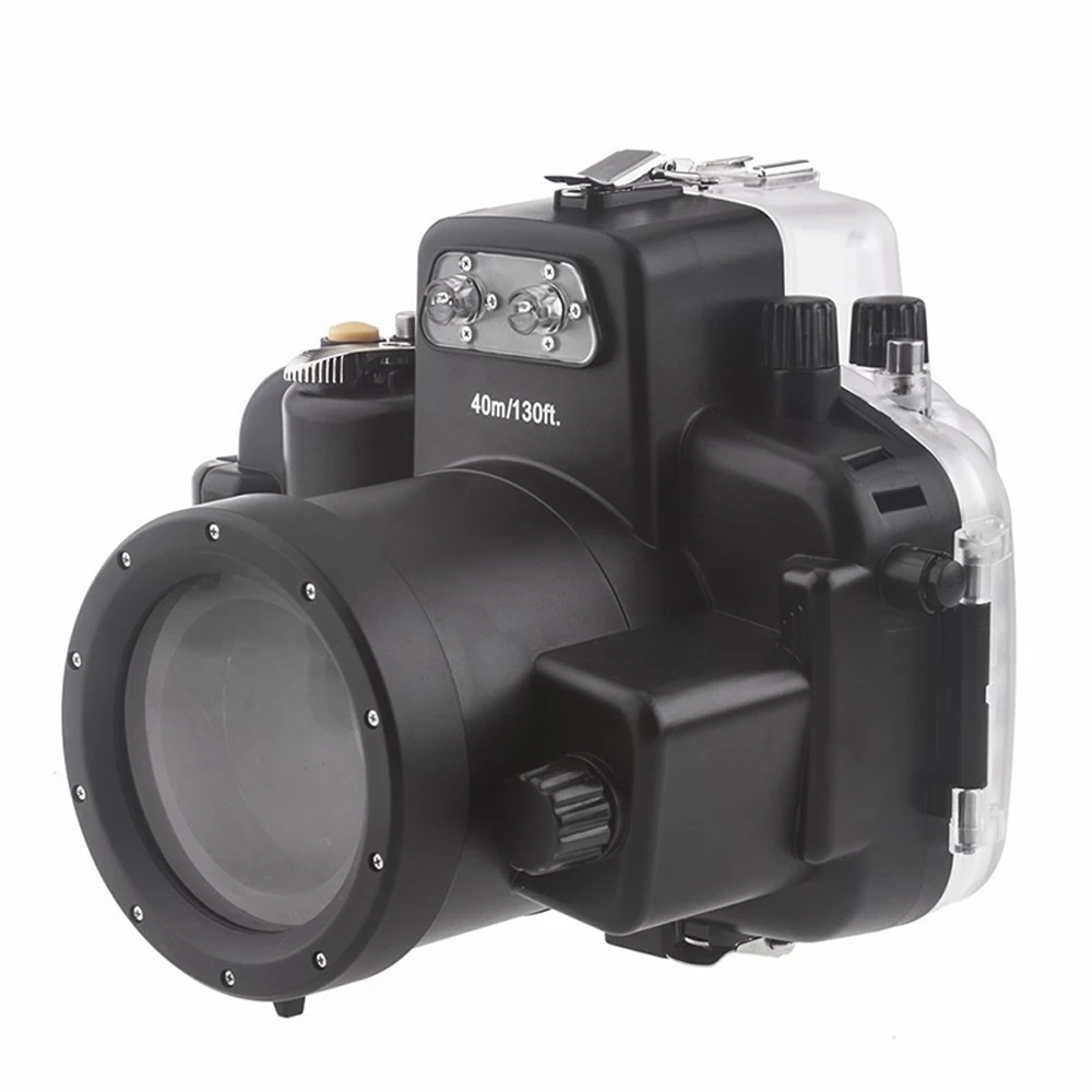Водонепроницаемый чехол для подводной камеры Meikon 40 м Nikon D7000 с ремешком на руку и