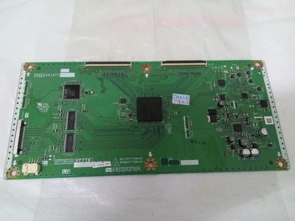Материнская плата QKITPF778WJN3 для QPWBXF778WJN3 4910TP T CON подключения к плате|printer logic board|board