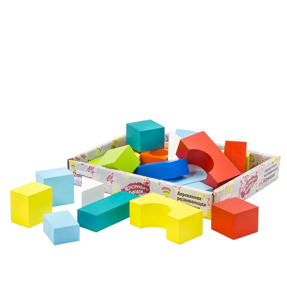 Конструктор &quotГородок&quot Alatoys K1601. Количество деталей 23 шт.|blocks|toys blocksblock toys |