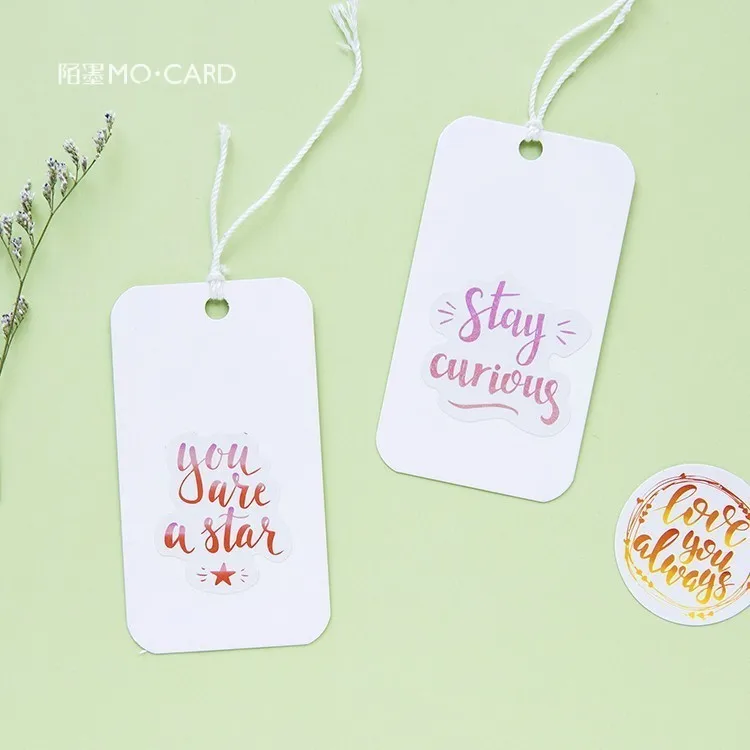 

46PCS/box Creative Colourful Moods Paper Lable Stickers Crafts And Scrapbooking Decorative Lifelog Sticker DIY Lovely Stationery
