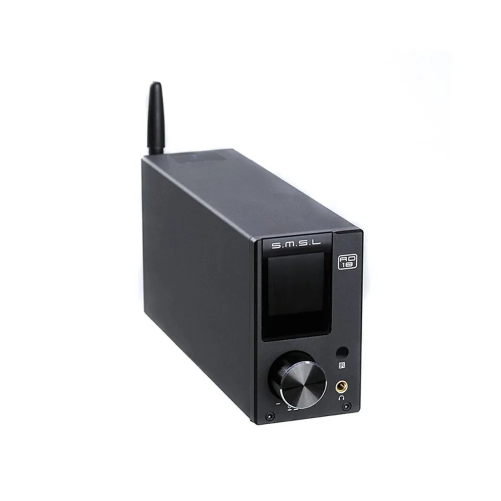SMSL AD18 V3.1 80 Вт * 2 hi fi аудио стерео DSP полный цифровой усилитель мощности Bluetooth 4 Apt X USB